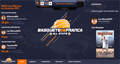 Desktop Screenshot of basquetedefranca.com.br